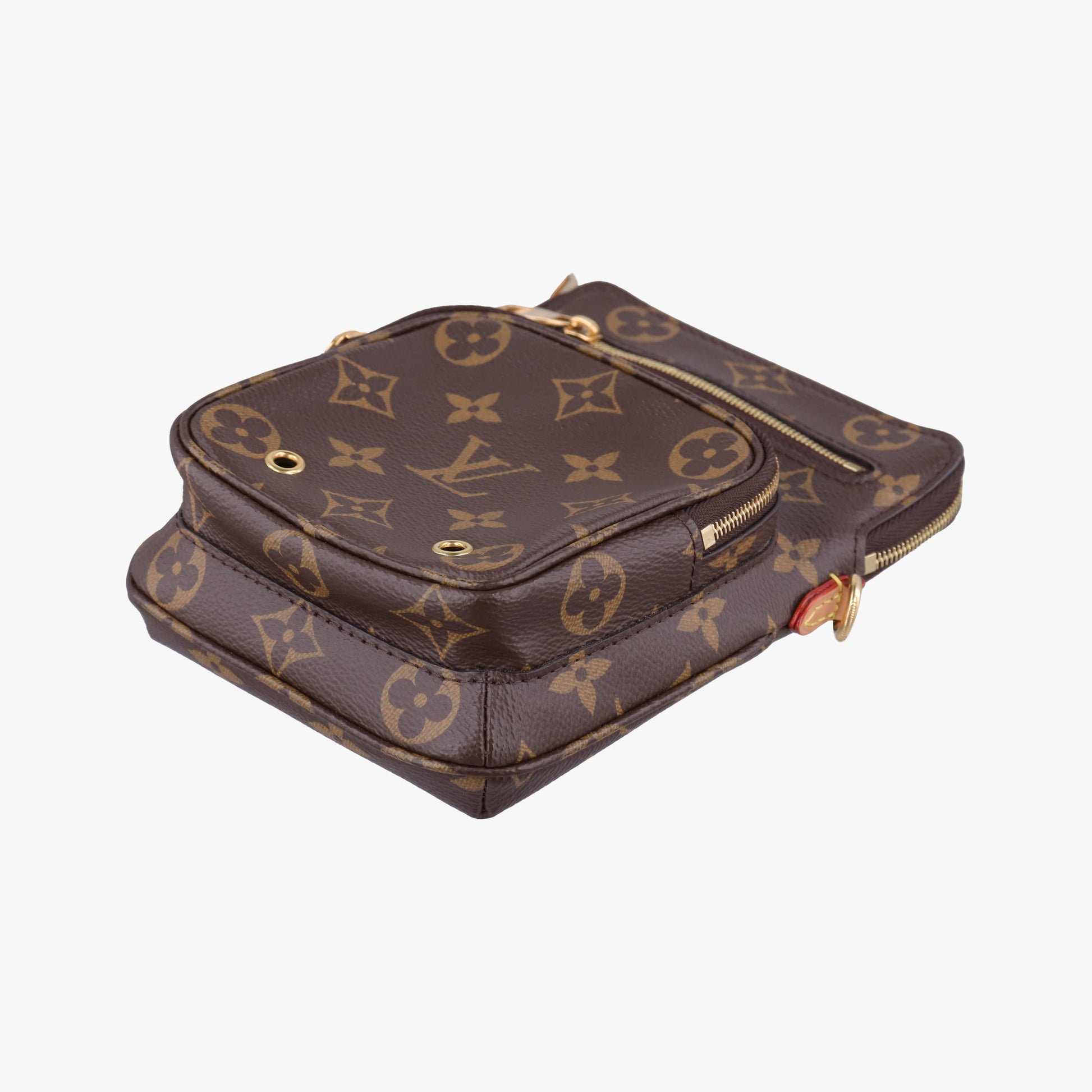 Utility Phone Sleeve Brown Monogram Canvas M80746 IC Chipユーティリティ モノグラム/ブラウン モノグラムキャンバス M80746 ICチップ