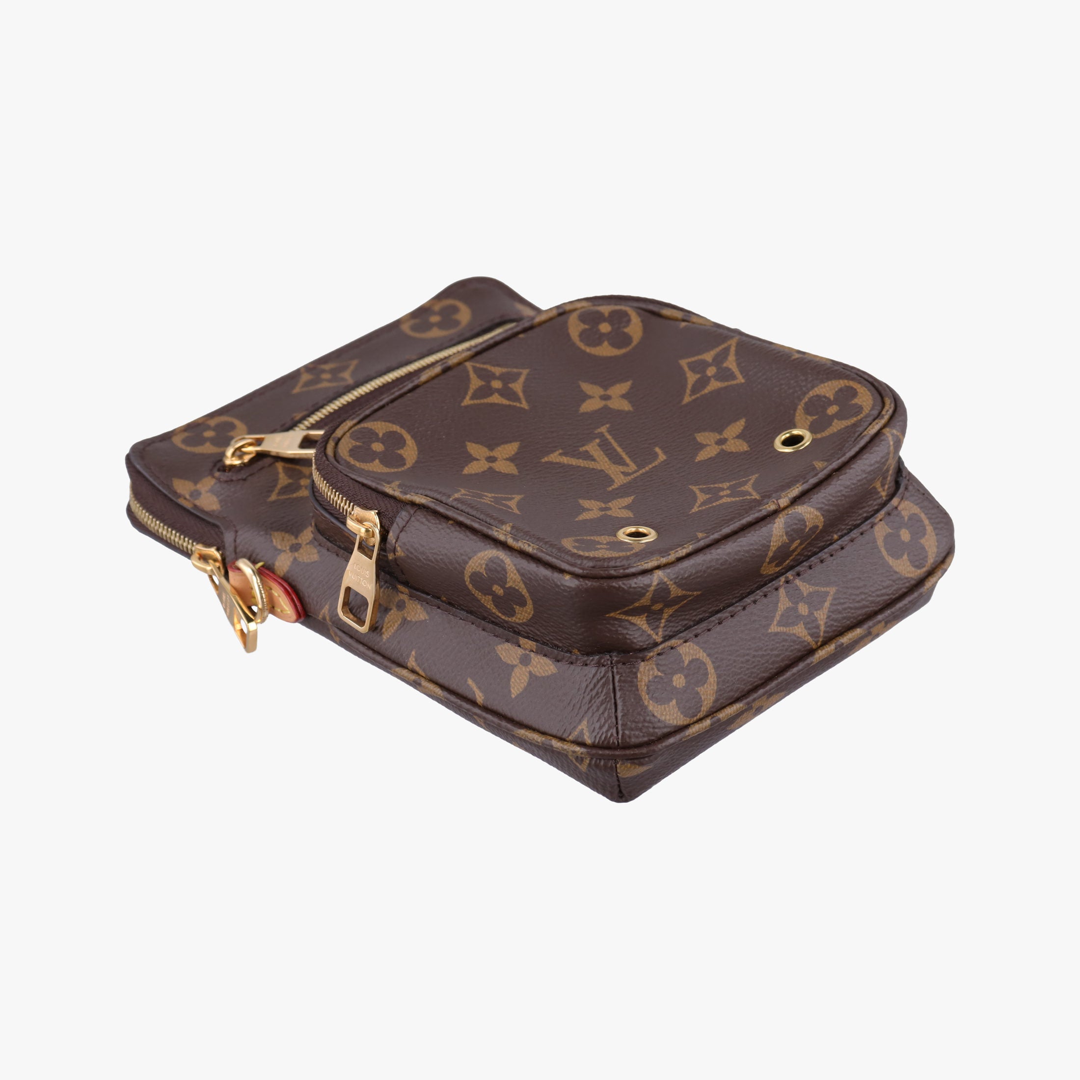 Utility Phone Sleeve Brown Monogram Canvas M80746 IC Chipユーティリティ モノグラム/ブラウン モノグラムキャンバス M80746 ICチップ