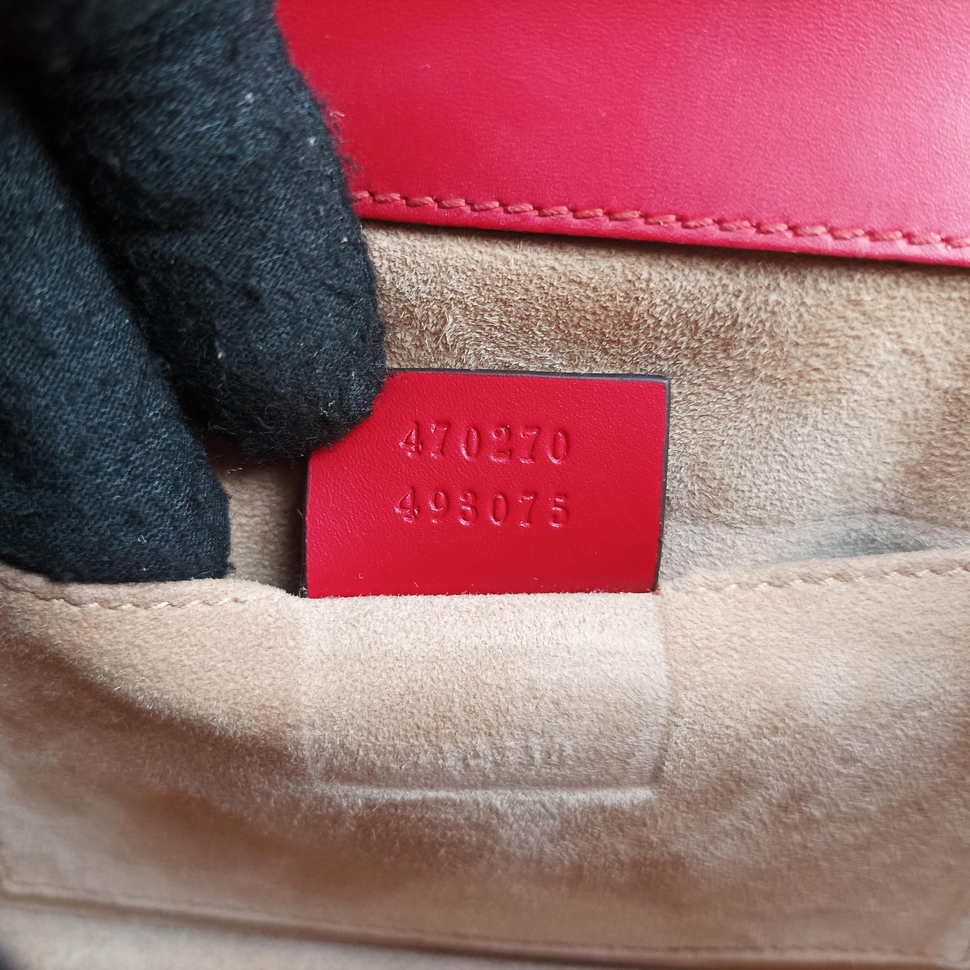 Sylvie Red Leather 470270 F023494471シルヴィ レッド レザー 470270 F023494471