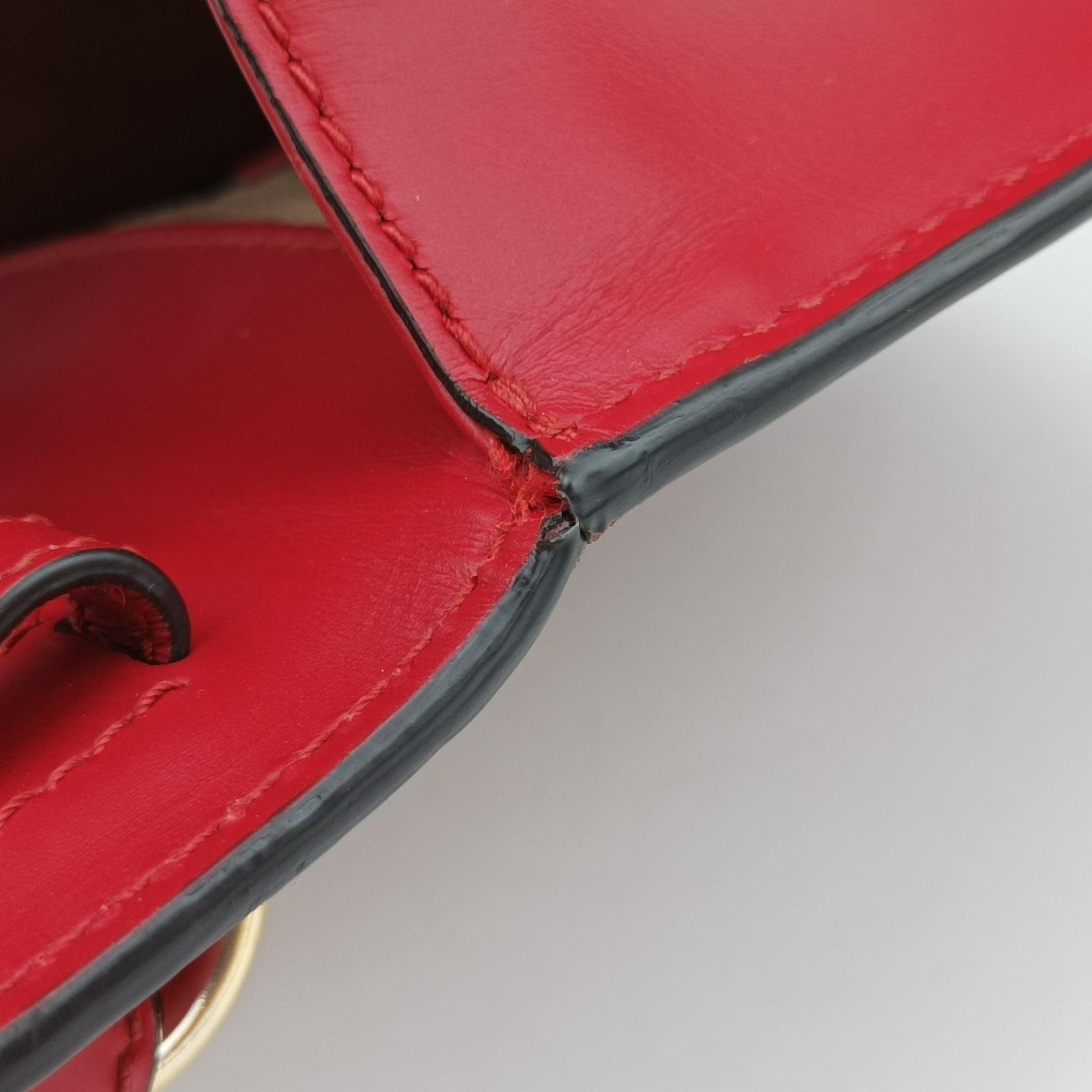 Sylvie Red Leather 470270 F023494471シルヴィ レッド レザー 470270 F023494471