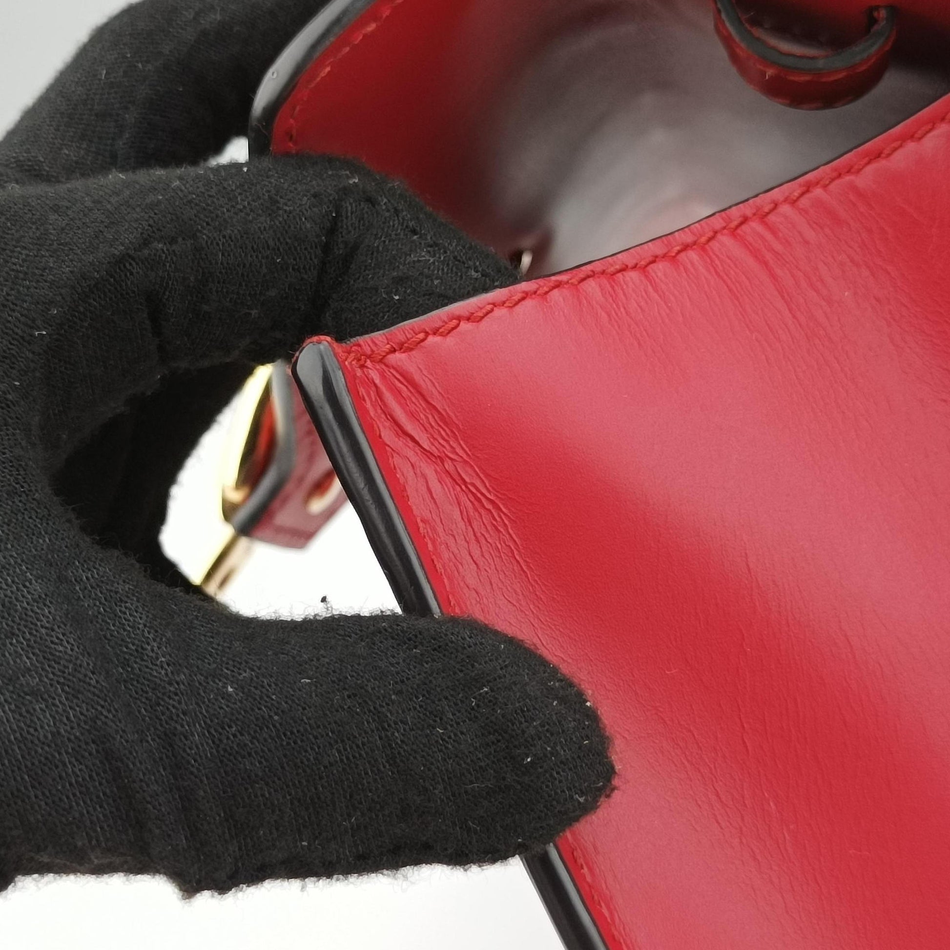 Sylvie Red Leather 470270 F023494471シルヴィ レッド レザー 470270 F023494471