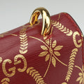 Sylvie red×Multicolour Leather 524405 B031367298シルヴィ レッド×マルチカラー レザー 524405 B031367298