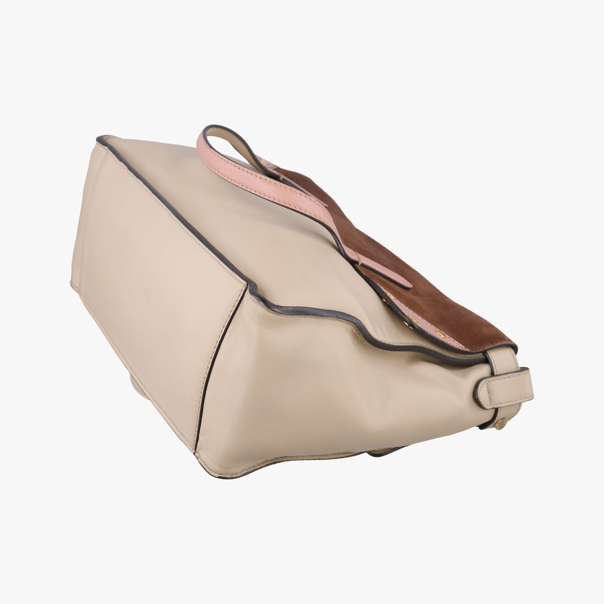 Flip Beige×Pink×Brown Leather×Suede 8BT303 8BT303-A6CG-208-10429フリップ ベージュ×ピンク×ブラウン レザー×スエード 8BT303 8BT303-A6CG-208-10429