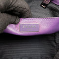 Twin Pocket Winged Tote Purple Leather BN2619 103ツイン ポケット ウィング トート パープル レザー BN2619 103