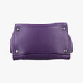 Twin Pocket Winged Tote Purple Leather BN2619 103ツイン ポケット ウィング トート パープル レザー BN2619 103