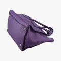 Twin Pocket Winged Tote Purple Leather BN2619 103ツイン ポケット ウィング トート パープル レザー BN2619 103