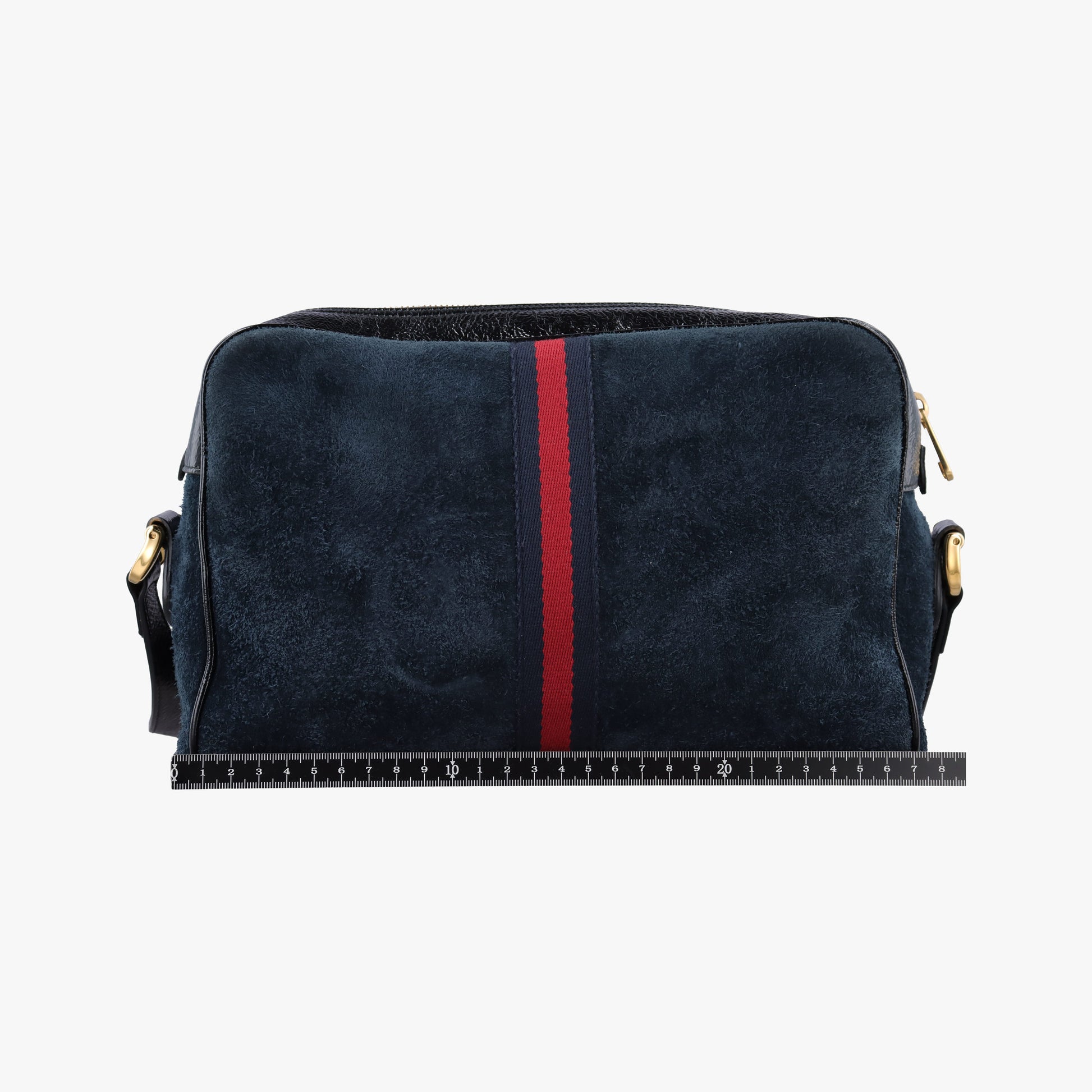 Ophidia Navy×black Suede×leather 517080 C024447651オフィディア ネイビー×ブラック スエード×レザー 517080 C024447651