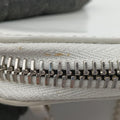 Triangle Chain Pouch White Leather 230-Aトライアングル チェーン ポーチ ホワイト レザー 230-A