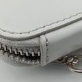 Triangle Chain Pouch White Leather 230-Aトライアングル チェーン ポーチ ホワイト レザー 230-A