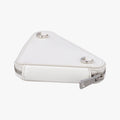 Triangle Chain Pouch White Leather 230-Aトライアングル チェーン ポーチ ホワイト レザー 230-A