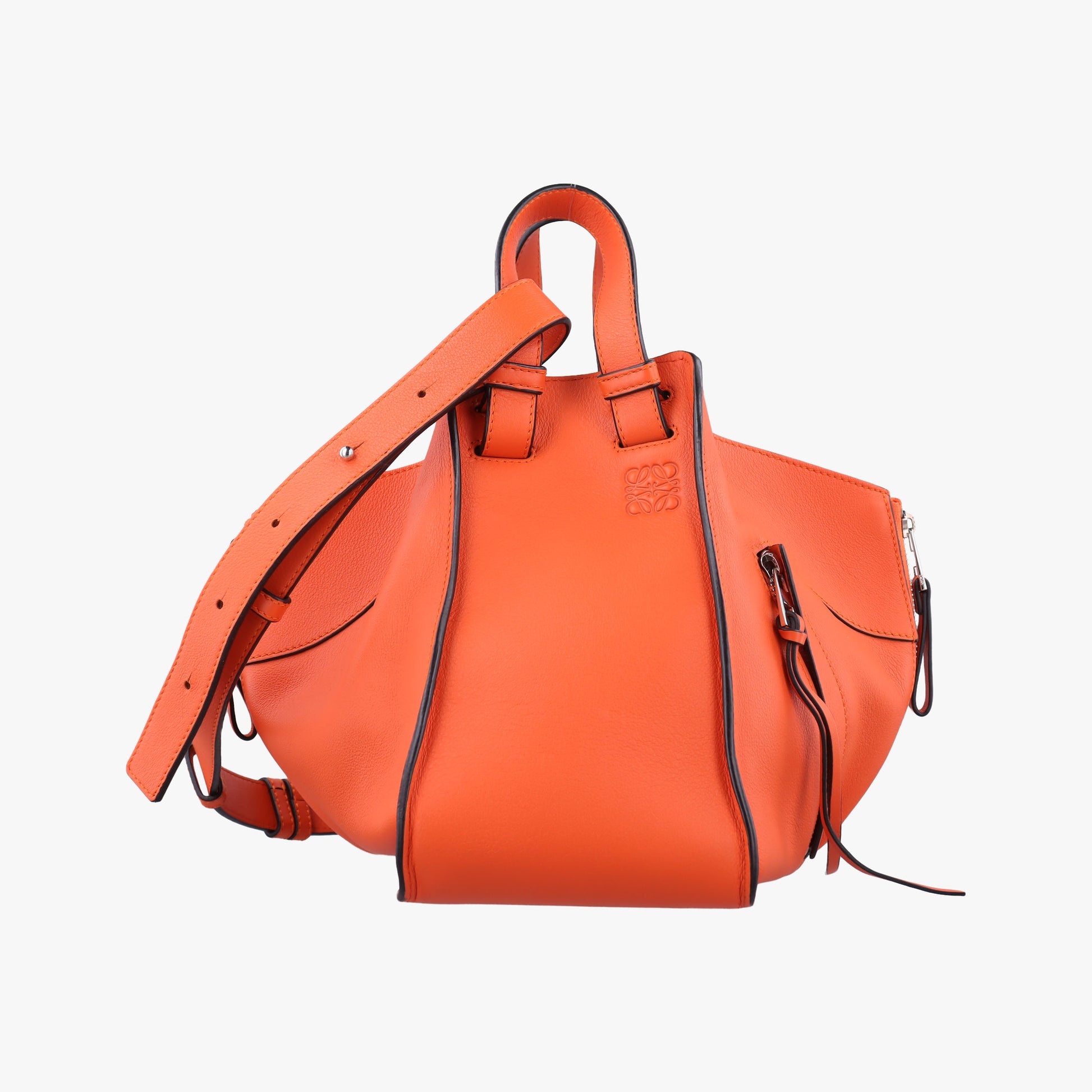 hammock Orange leather 061606ハンモック オレンジ レザー 061606