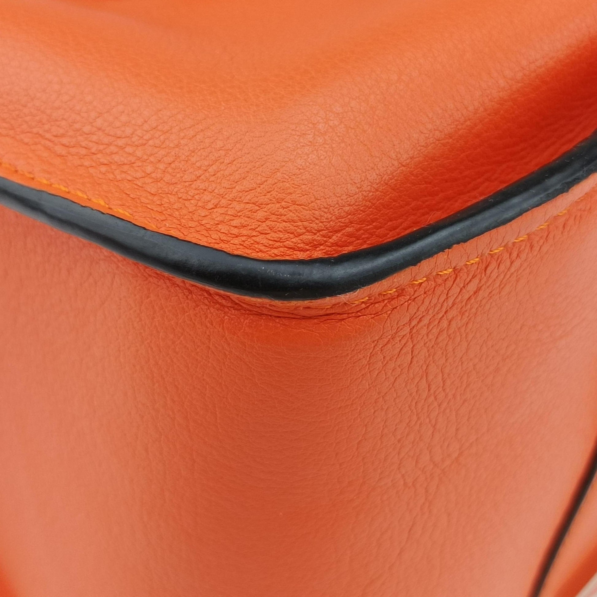 hammock Orange leather 061606ハンモック オレンジ レザー 061606