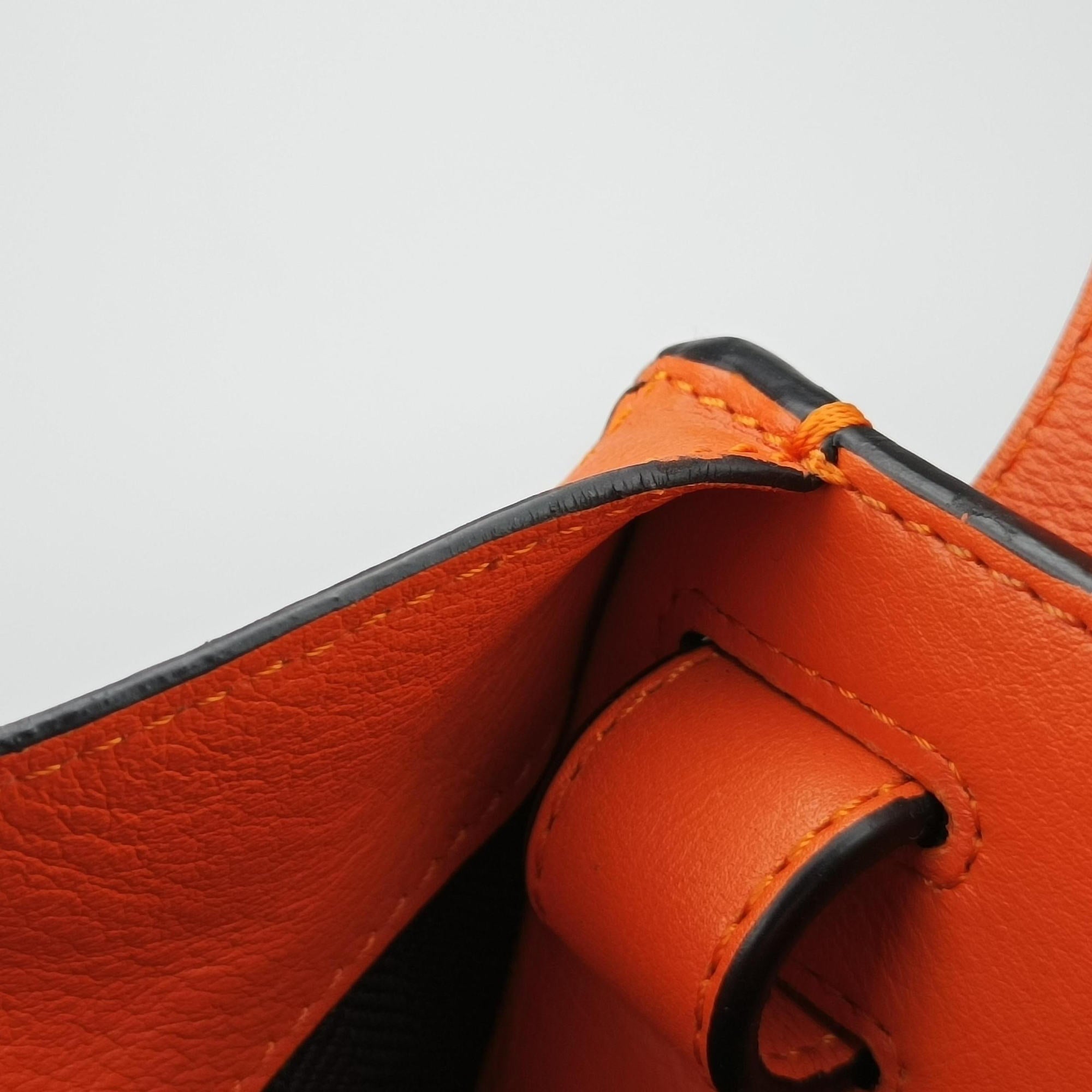 hammock Orange leather 061606ハンモック オレンジ レザー 061606