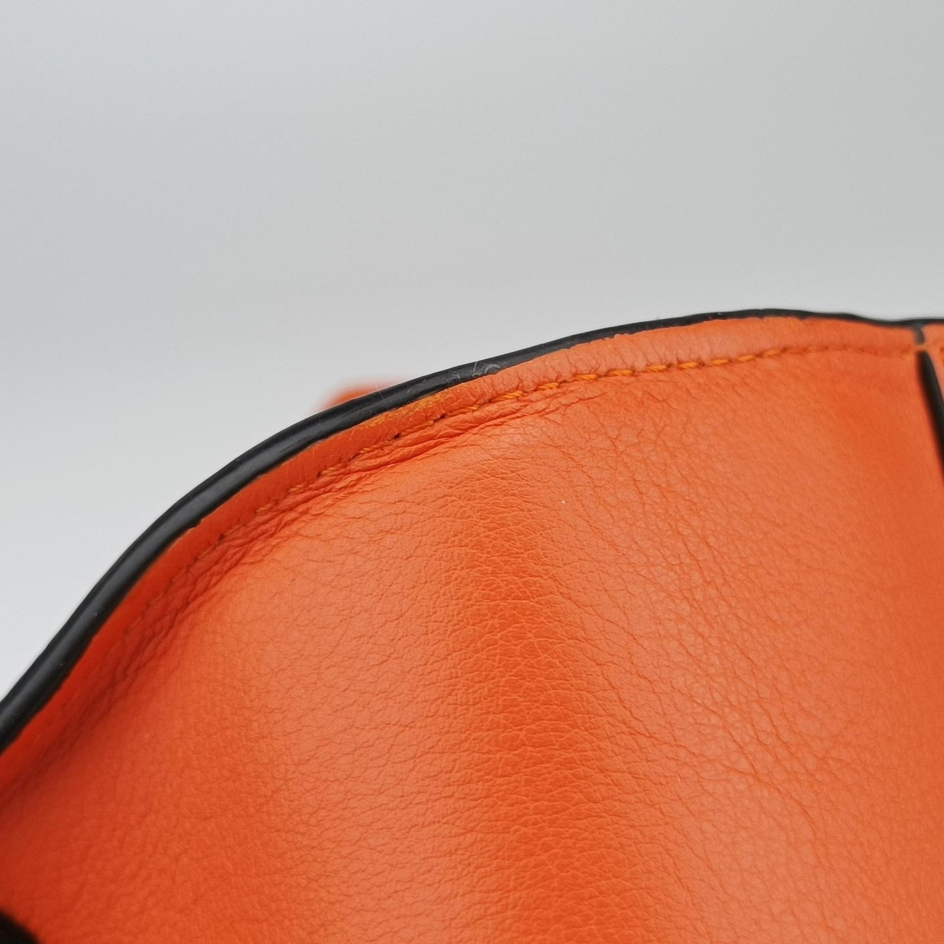 hammock Orange leather 061606ハンモック オレンジ レザー 061606