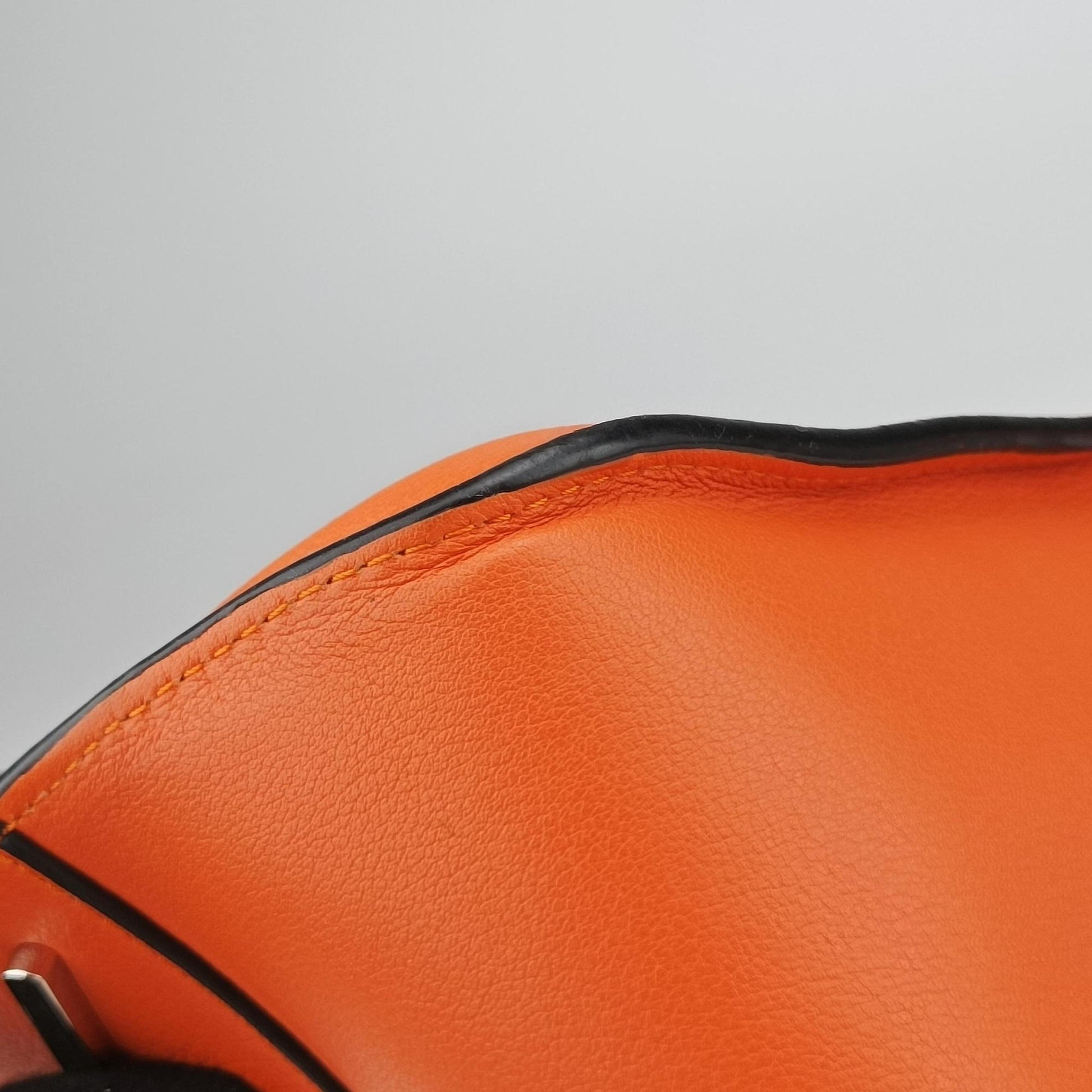 hammock Orange leather 061606ハンモック オレンジ レザー 061606