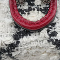 Dionysus Ivory × Red × Black Tweed×Leather 401231 ディオニュソス アイボリー × レッド × ブラック ツイード×レザー 401231 