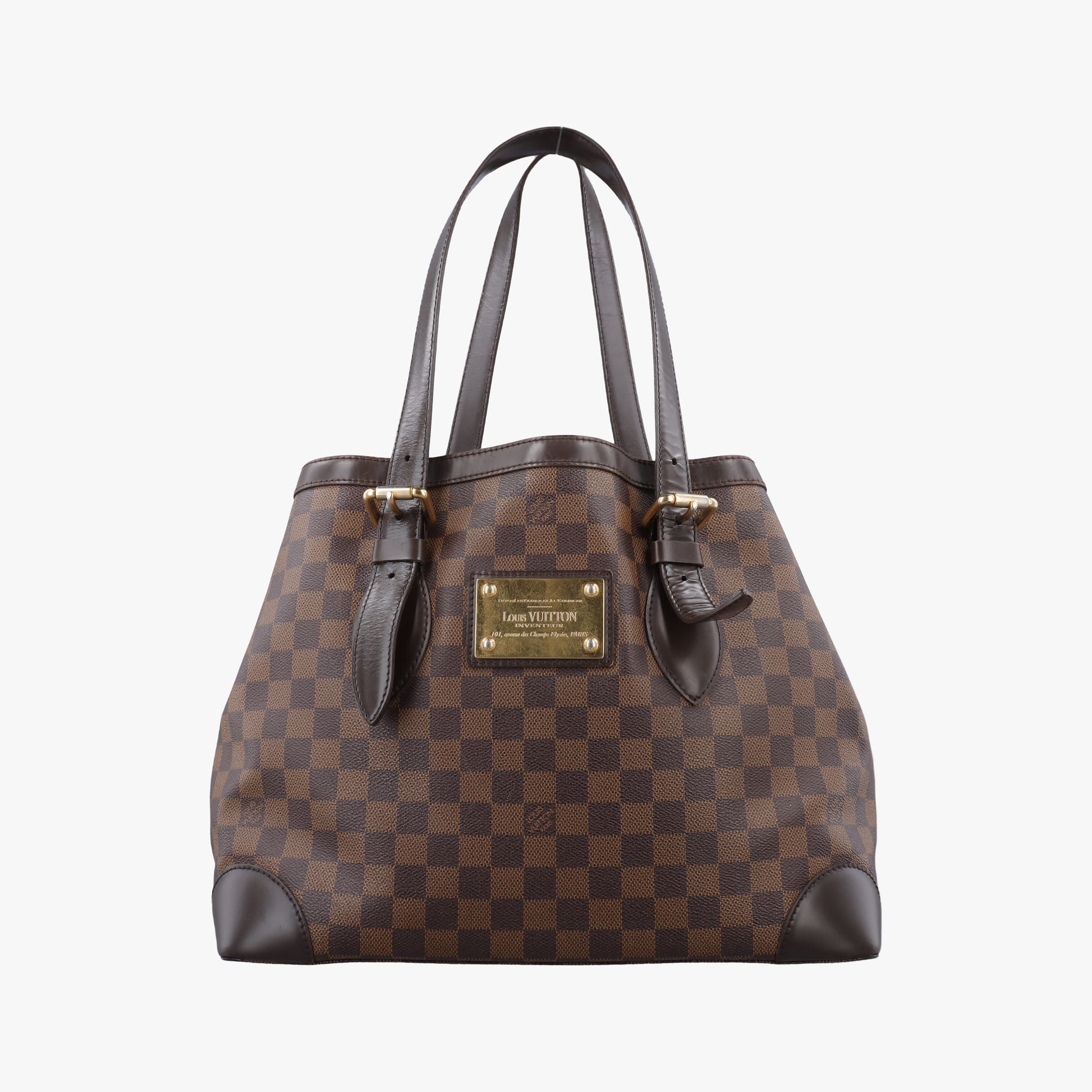 HAMPSTEAD MM EBENE Damier Canvas N51204 Lot number unknownハムプステッドMM エベヌ ダミエキャンバス N51204 製番不明