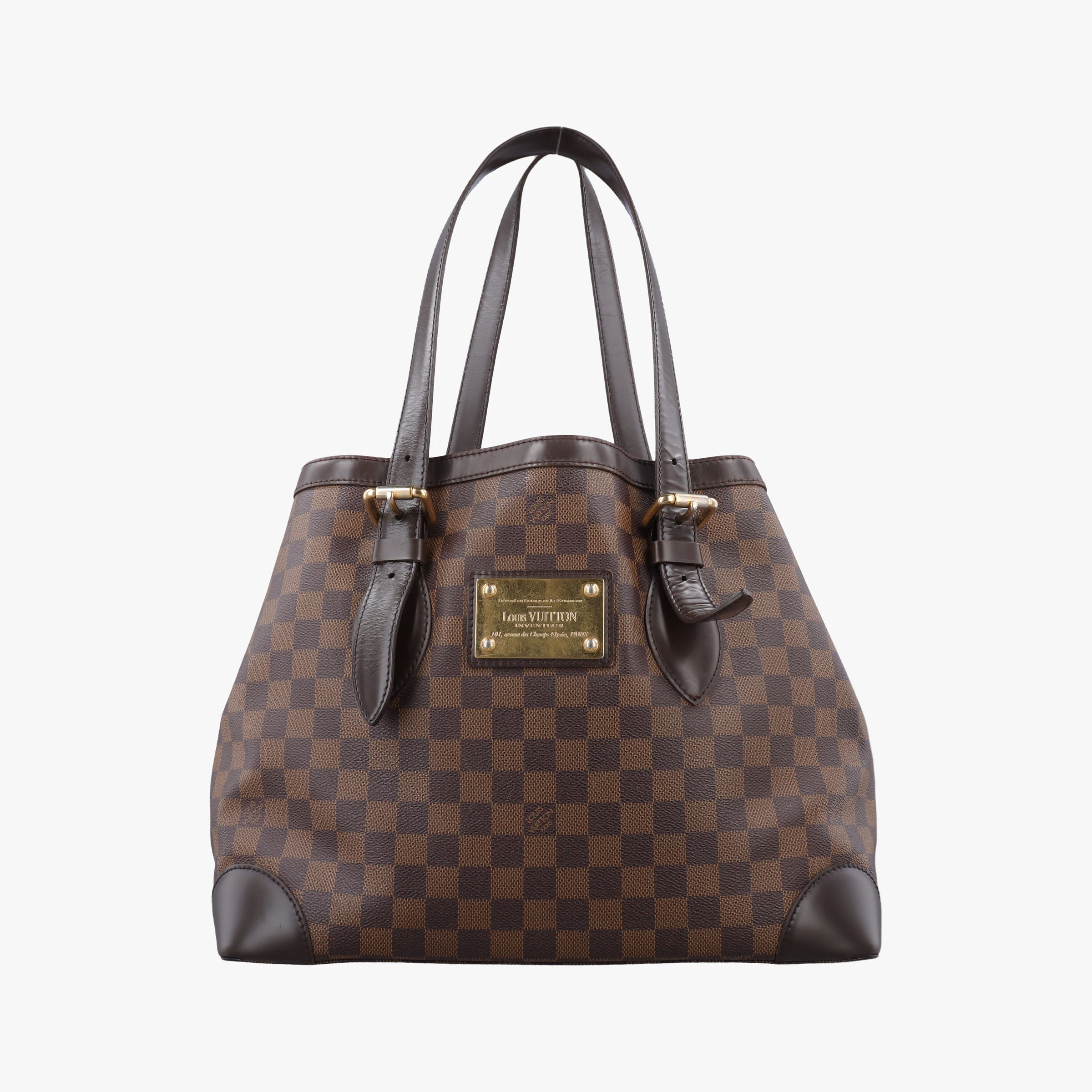HAMPSTEAD MM EBENE Damier Canvas N51204 Lot number unknownハムプステッドMM エベヌ ダミエキャンバス N51204 製番不明
