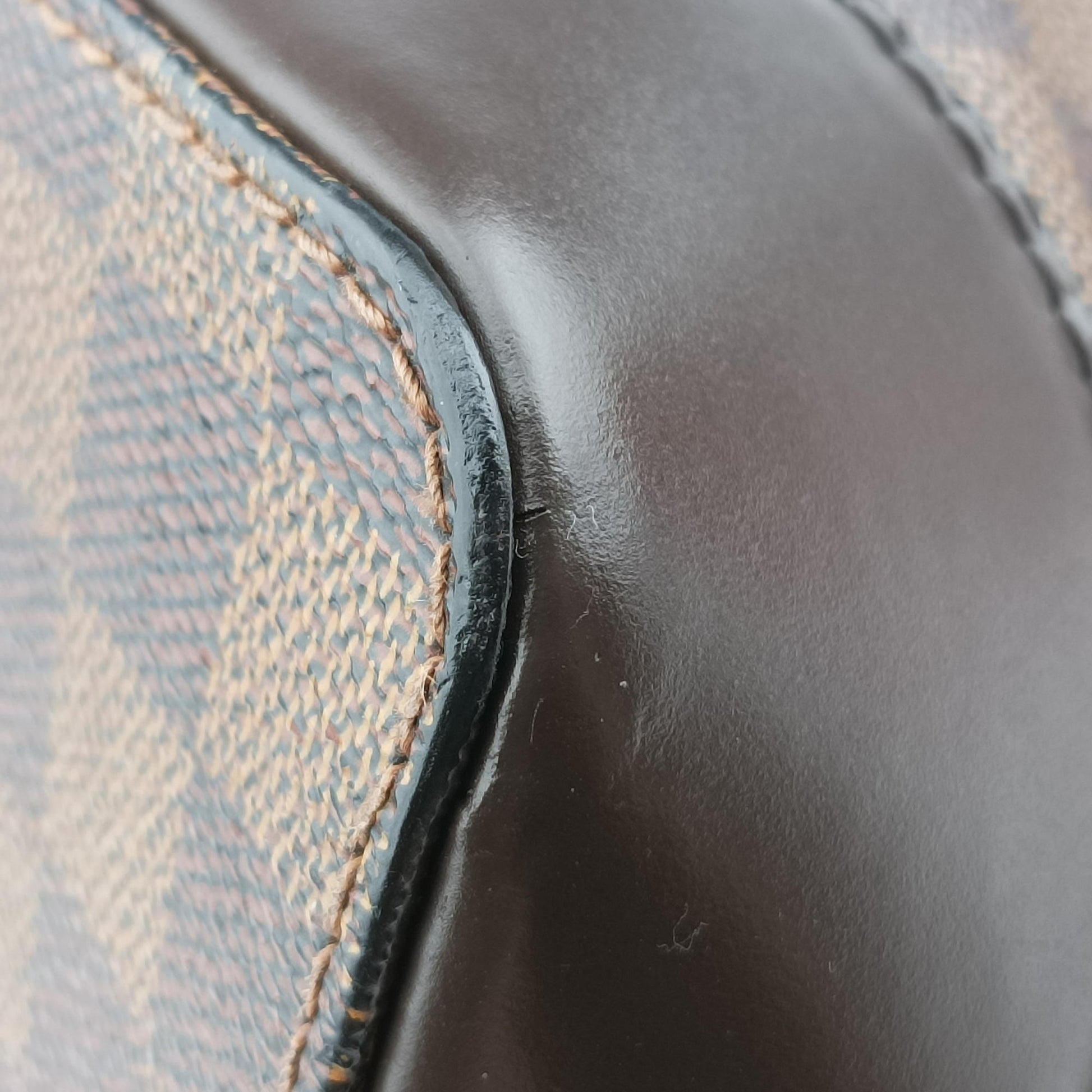 HAMPSTEAD MM EBENE Damier Canvas N51204 Lot number unknownハムプステッドMM エベヌ ダミエキャンバス N51204 製番不明