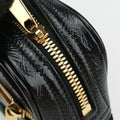 Ophidia Black Suede×leather 517076 H025033549オフィディア ブラック スエード×レザー 517076 H025033549
