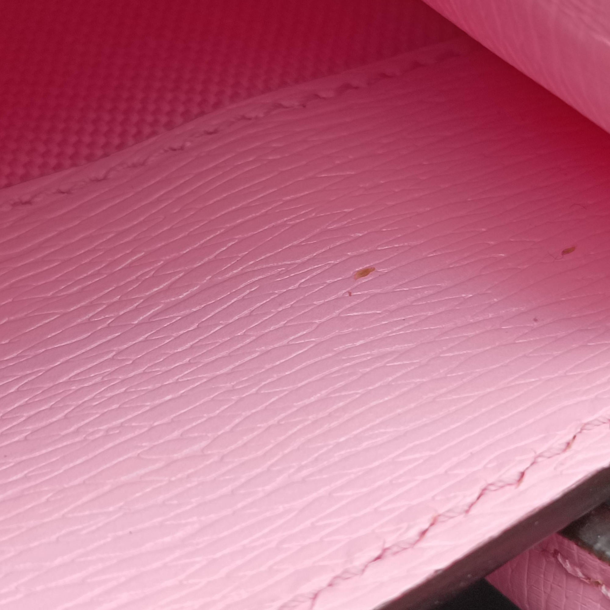 Bananya Mini Pink Leather 671623 F038425373バナニャ ミニ ピンク レザー 671623 F038425373