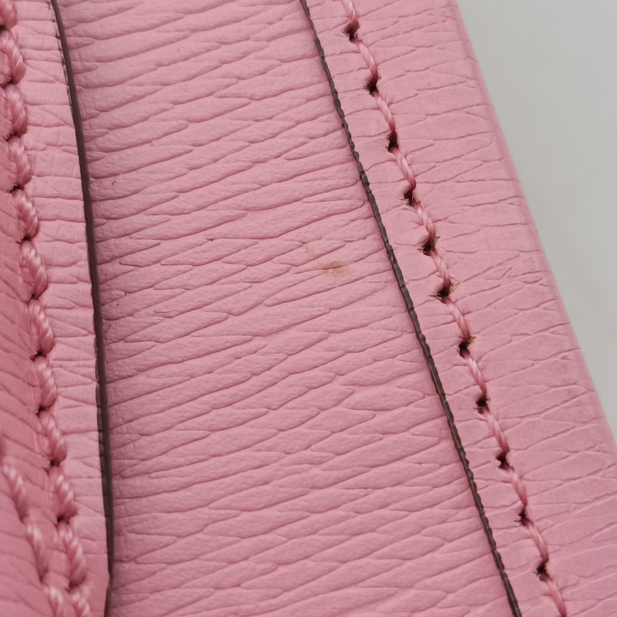 Bananya Mini Pink Leather 671623 F038425373バナニャ ミニ ピンク レザー 671623 F038425373