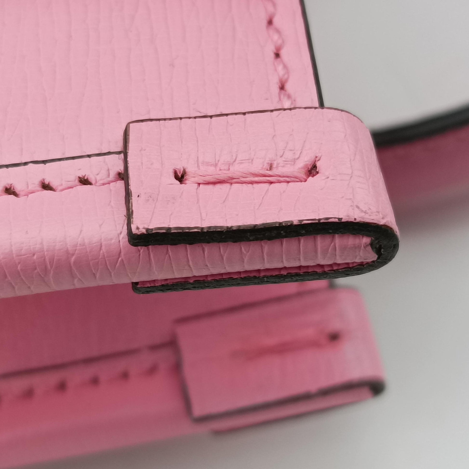 Bananya Mini Pink Leather 671623 F038425373バナニャ ミニ ピンク レザー 671623 F038425373