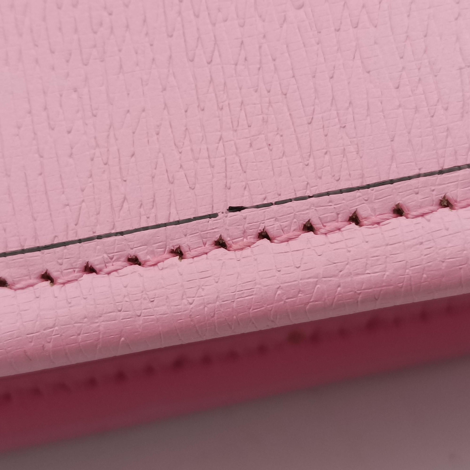 Bananya Mini Pink Leather 671623 F038425373バナニャ ミニ ピンク レザー 671623 F038425373
