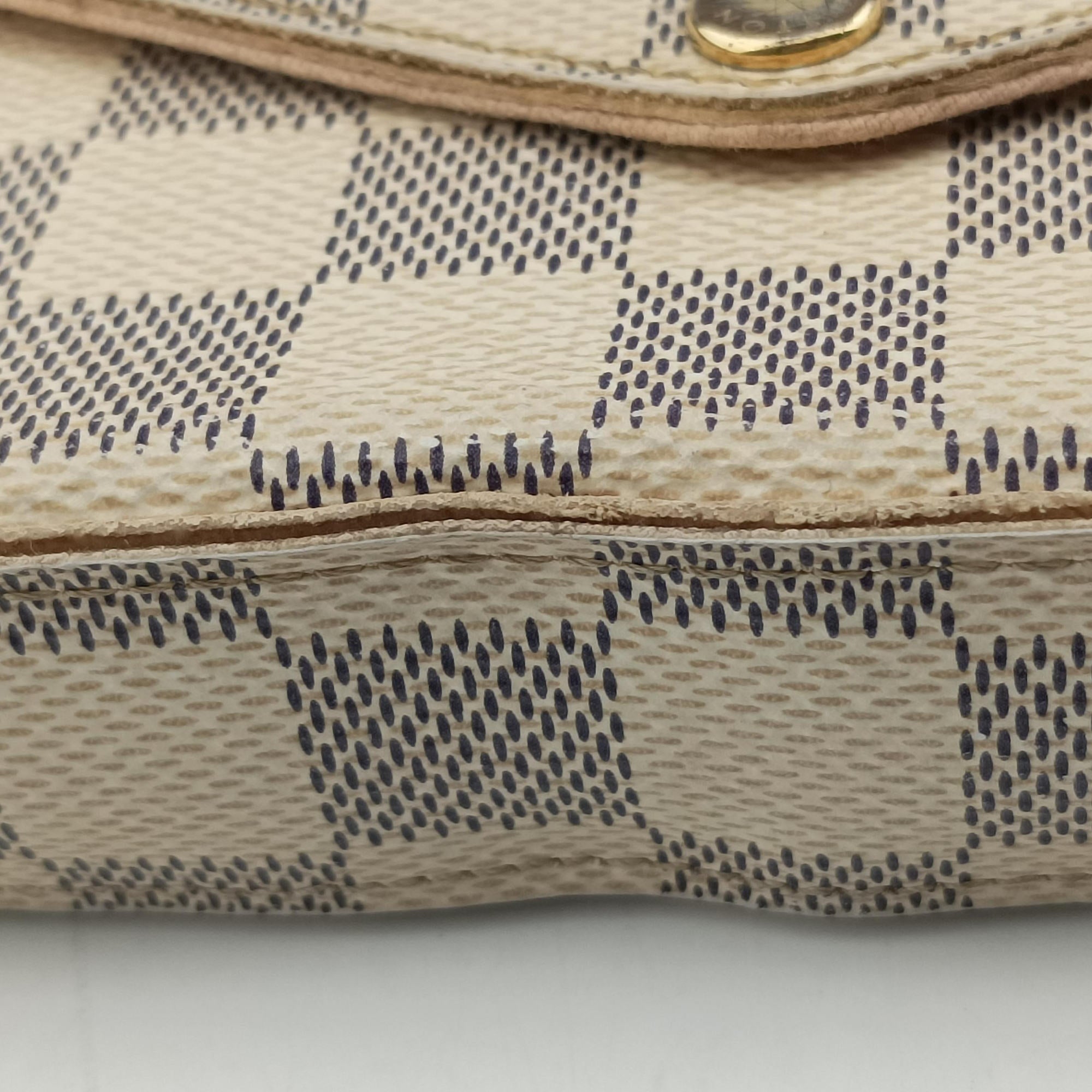 Pochette Felicie Azur Damier Canvas N63106 MI1156ポシェットフェリシー アズール ダミエキャンバス N63106 MI1156