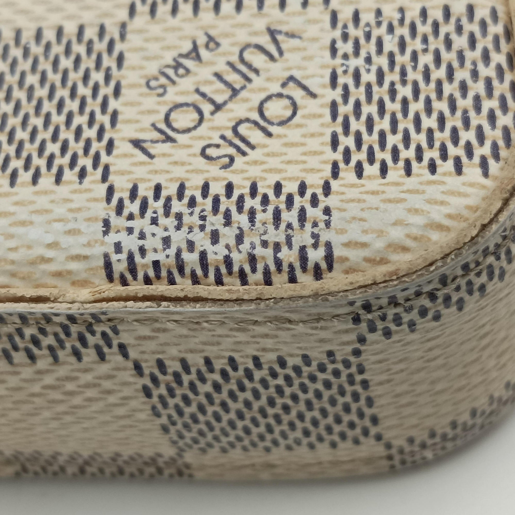 Pochette Felicie Azur Damier Canvas N63106 MI1156ポシェットフェリシー アズール ダミエキャンバス N63106 MI1156