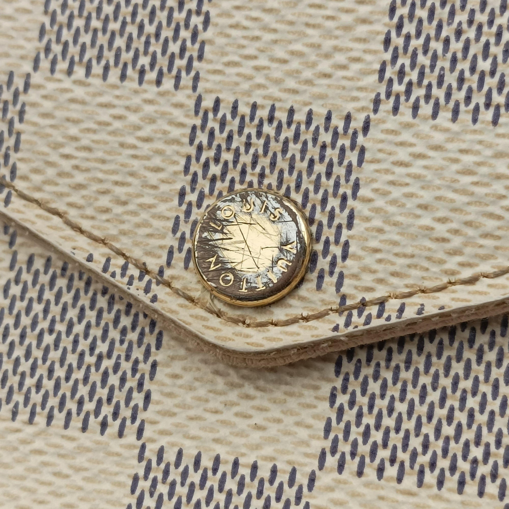 Pochette Felicie Azur Damier Canvas N63106 MI1156ポシェットフェリシー アズール ダミエキャンバス N63106 MI1156