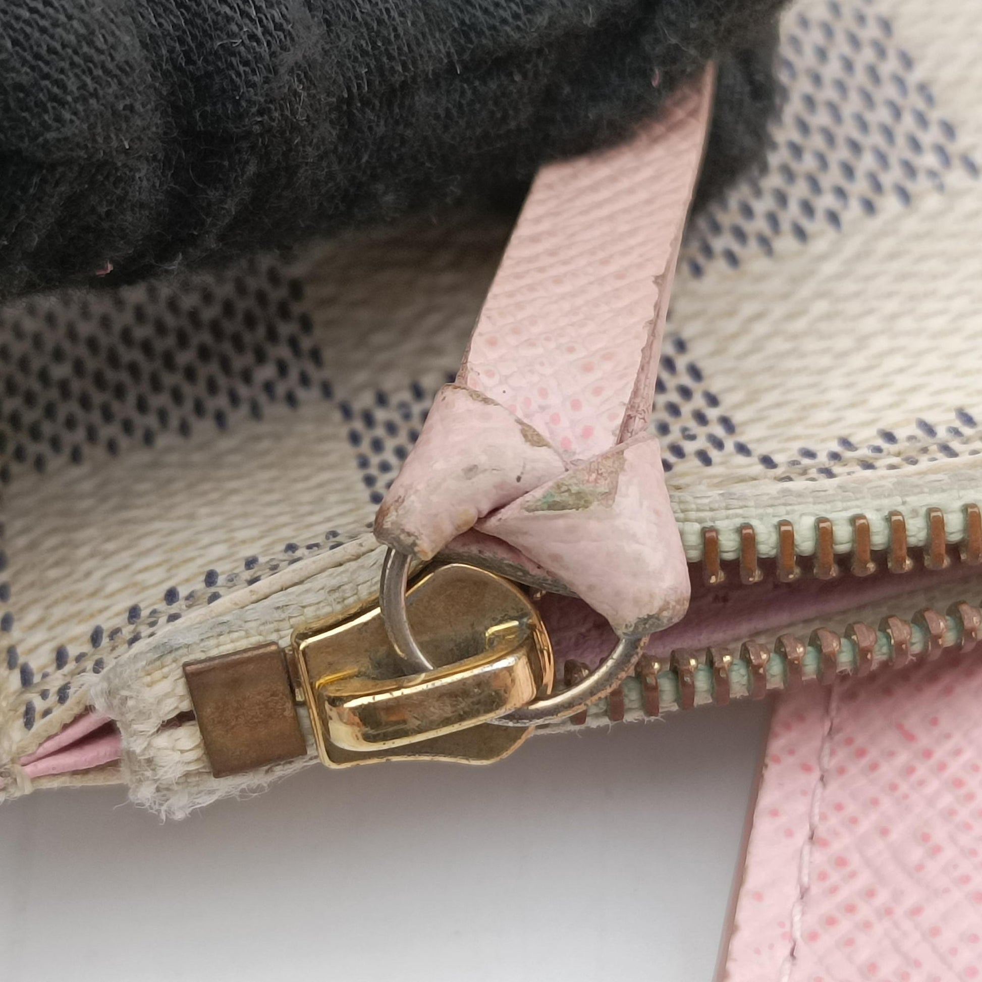 Pochette Felicie Azur Damier Canvas N63106 MI1156ポシェットフェリシー アズール ダミエキャンバス N63106 MI1156
