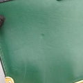Cahier Green×black Leather 1BD045 25カイエ グリーン×ブラック レザー 1BD045 25