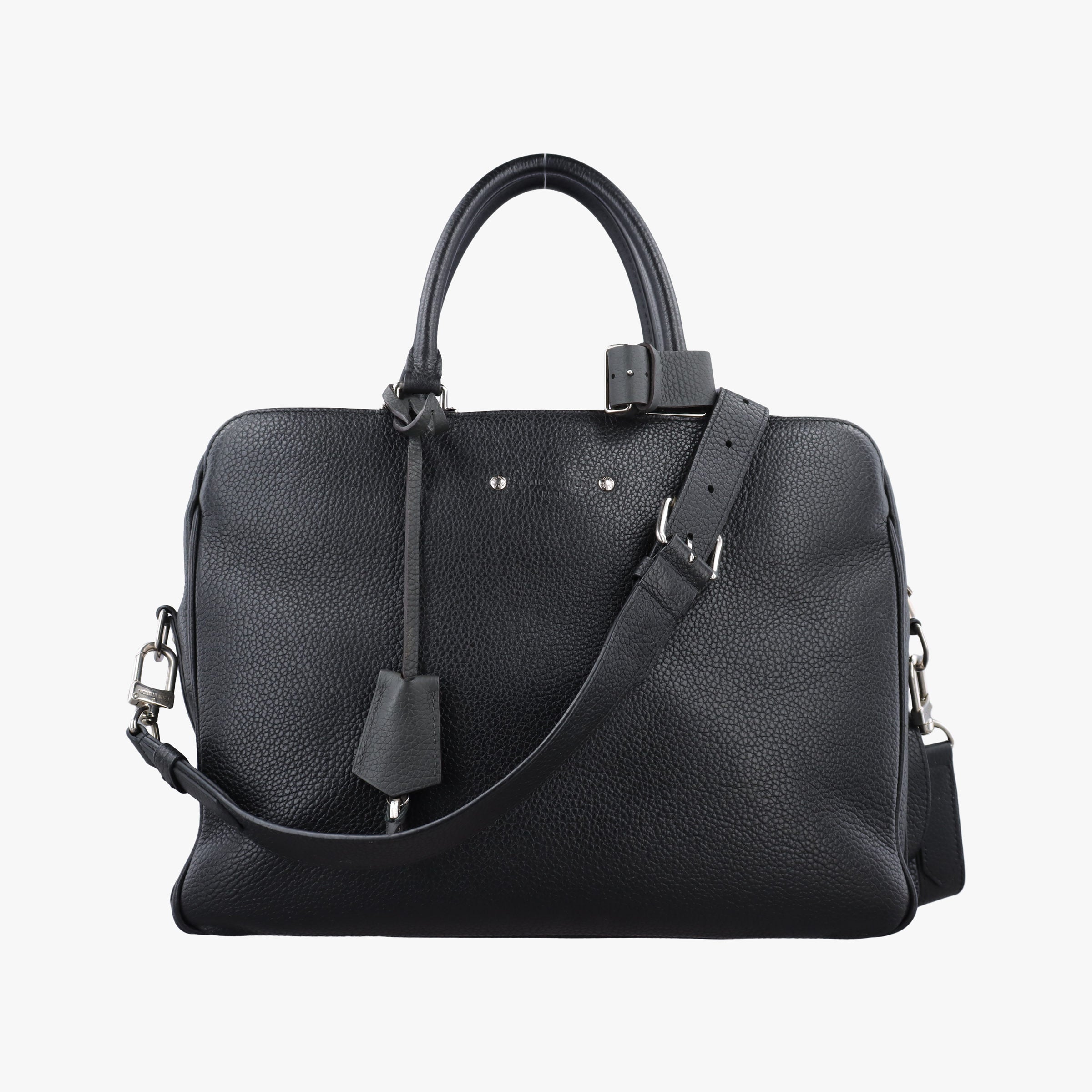 Armand Briefcase MM Noir Taurillon leather M54381 UB0118アルマンド ブリーフケース MM ノワール トリヨンレザー M54381 UB0118