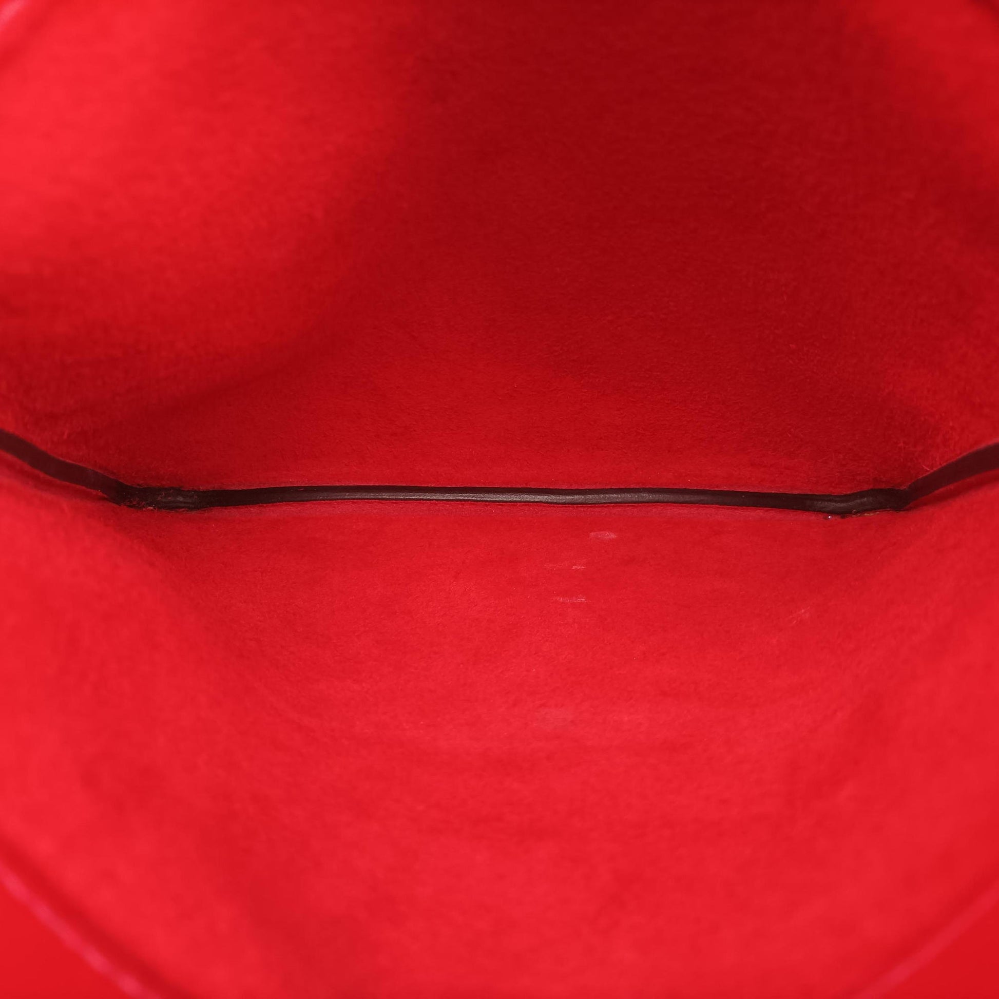 Sac Aline mini Red lambskin D AM 003 UHサック アリーヌ ミニ レッド ラムスキン D AM 003 UH