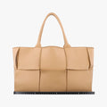 THE ARCO Tote khaki lambskin B09127227Gミディアム ザ アルコ トート カーキ ラムスキン B09127227G