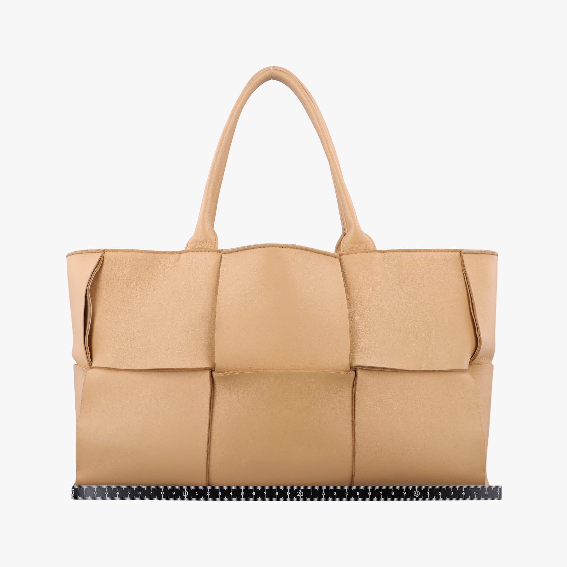 THE ARCO Tote khaki lambskin B09127227Gミディアム ザ アルコ トート カーキ ラムスキン B09127227G