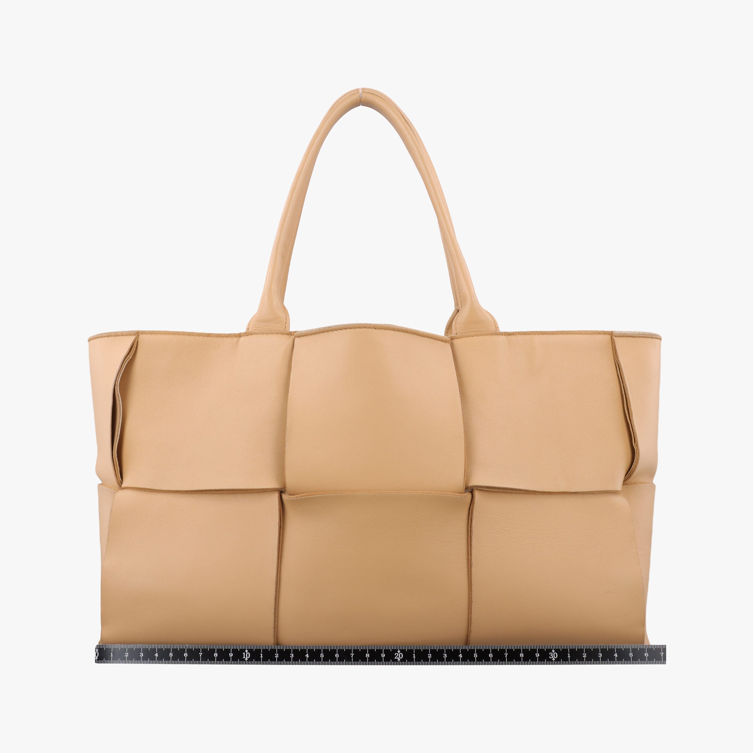 THE ARCO Tote khaki lambskin B09127227Gミディアム ザ アルコ トート カーキ ラムスキン B09127227G