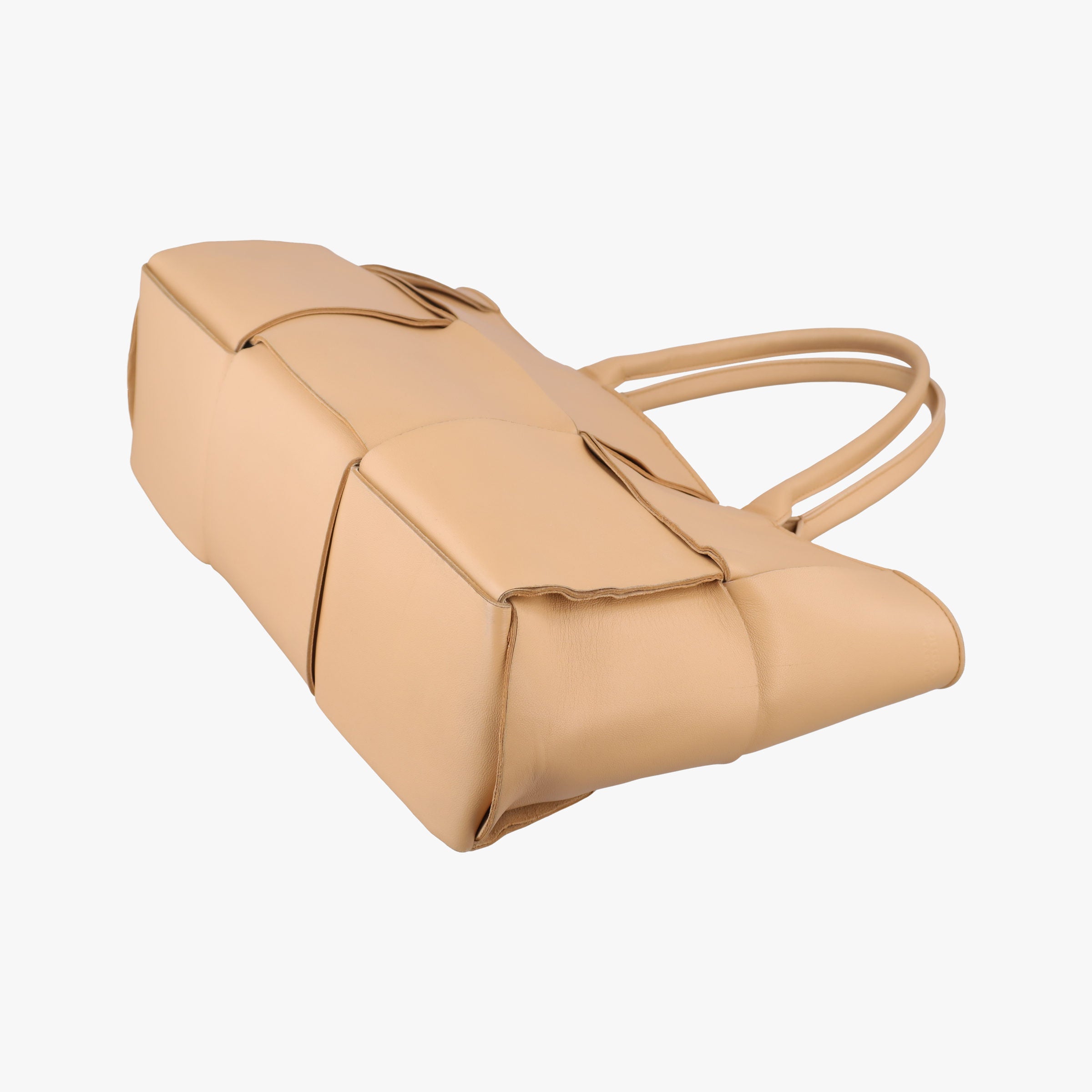 THE ARCO Tote khaki lambskin B09127227Gミディアム ザ アルコ トート カーキ ラムスキン B09127227G