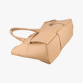 THE ARCO Tote khaki lambskin B09127227Gミディアム ザ アルコ トート カーキ ラムスキン B09127227G