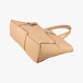 THE ARCO Tote khaki lambskin B09127227Gミディアム ザ アルコ トート カーキ ラムスキン B09127227G