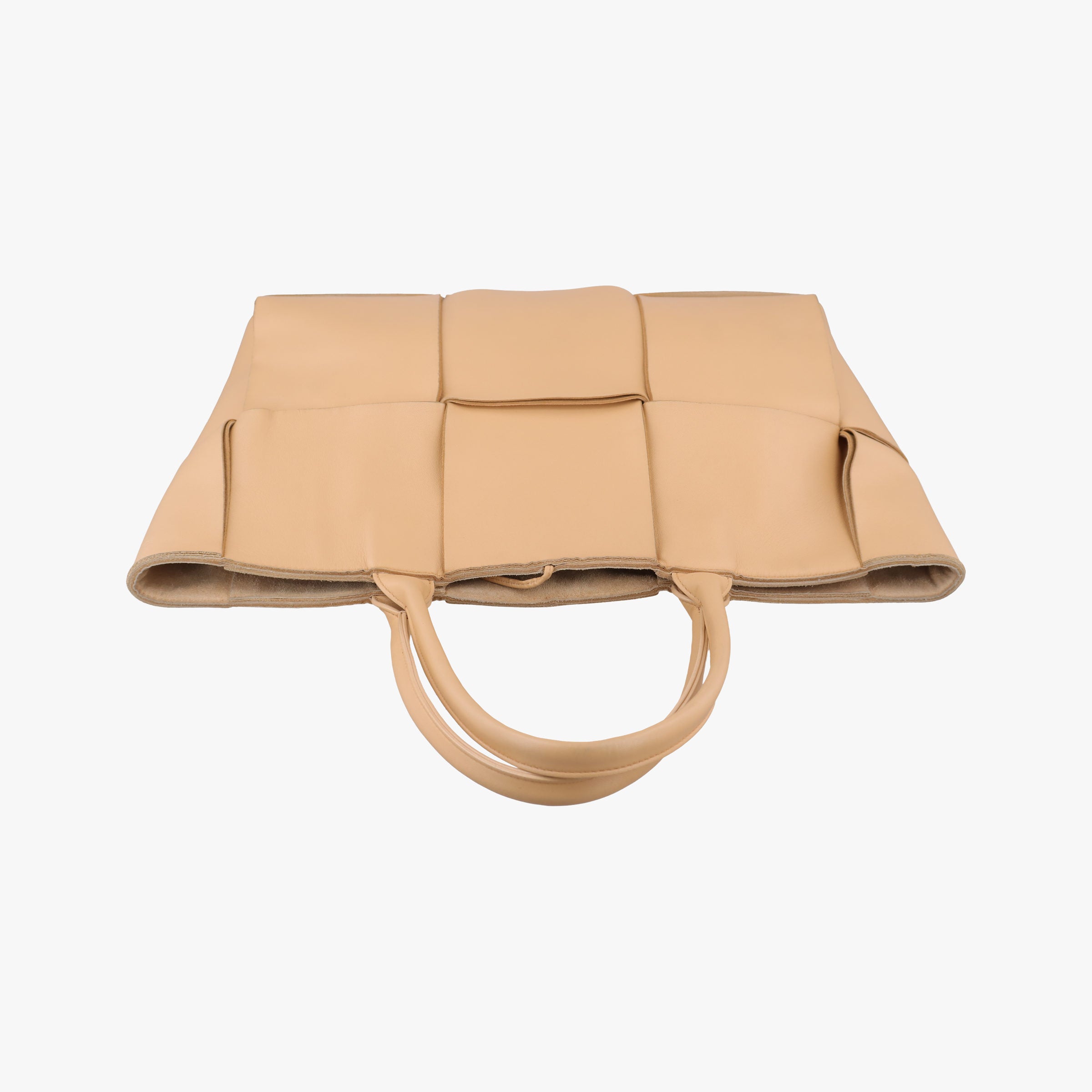 THE ARCO Tote khaki lambskin B09127227Gミディアム ザ アルコ トート カーキ ラムスキン B09127227G