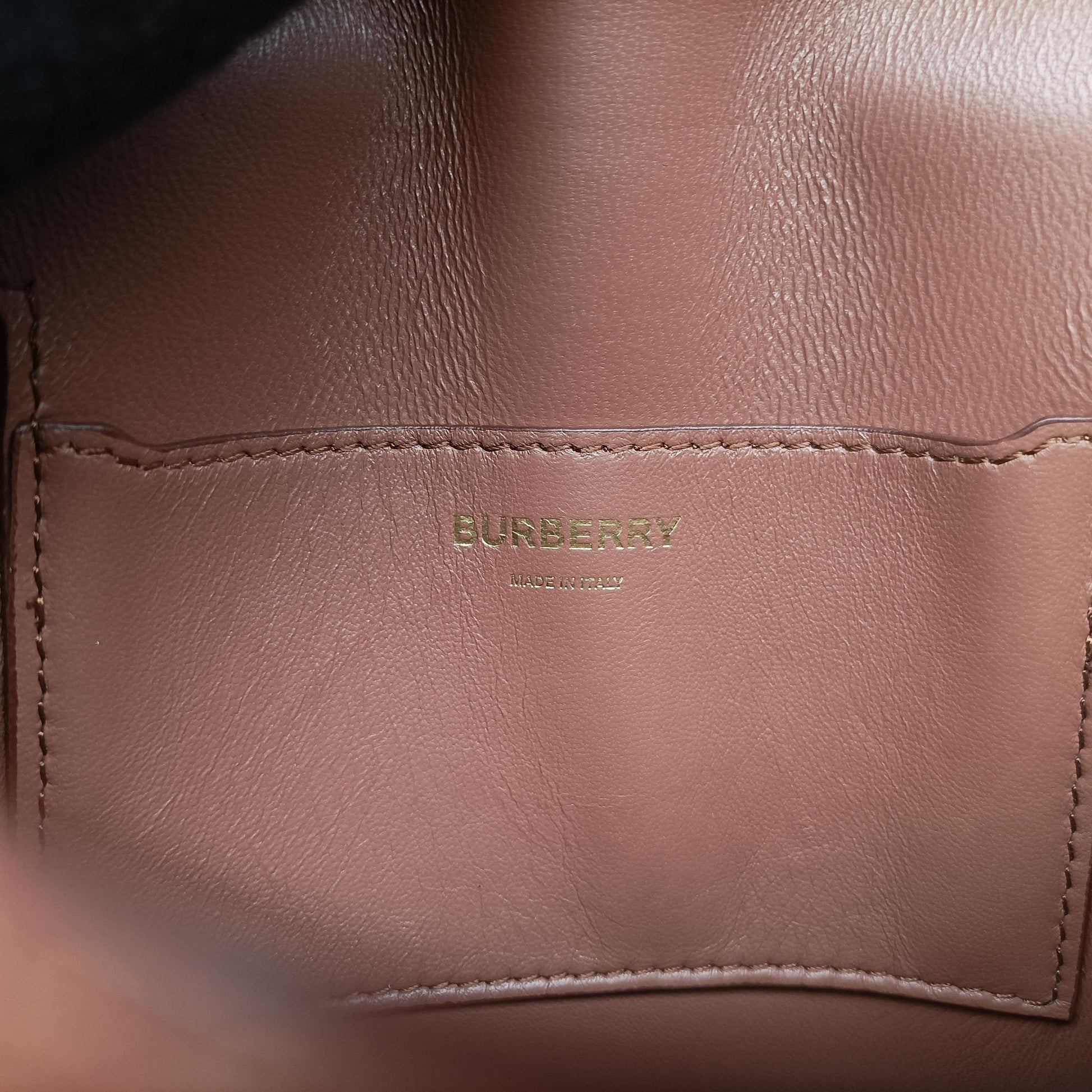 TB structured Brown Leather ITALBSRL239CALTBロゴ ブラウン レザー ITALBSRL239CAL