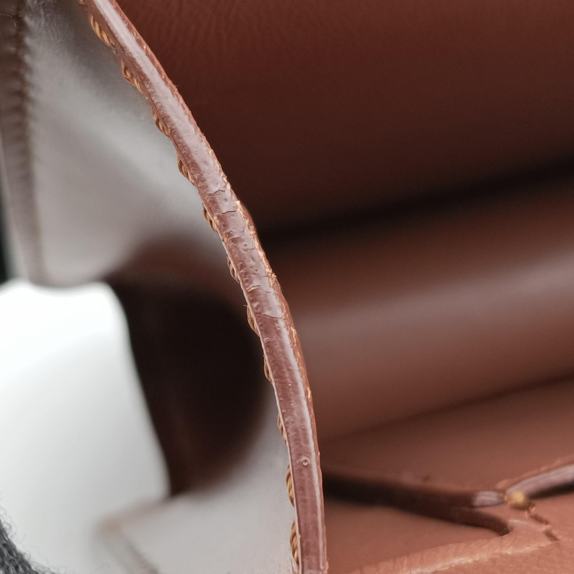 TB structured Brown Leather ITALBSRL239CALTBロゴ ブラウン レザー ITALBSRL239CAL