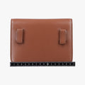 TB structured Brown Leather ITALBSRL239CALTBロゴ ブラウン レザー ITALBSRL239CAL