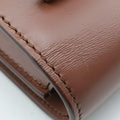 TB structured Brown Leather ITALBSRL239CALTBロゴ ブラウン レザー ITALBSRL239CAL