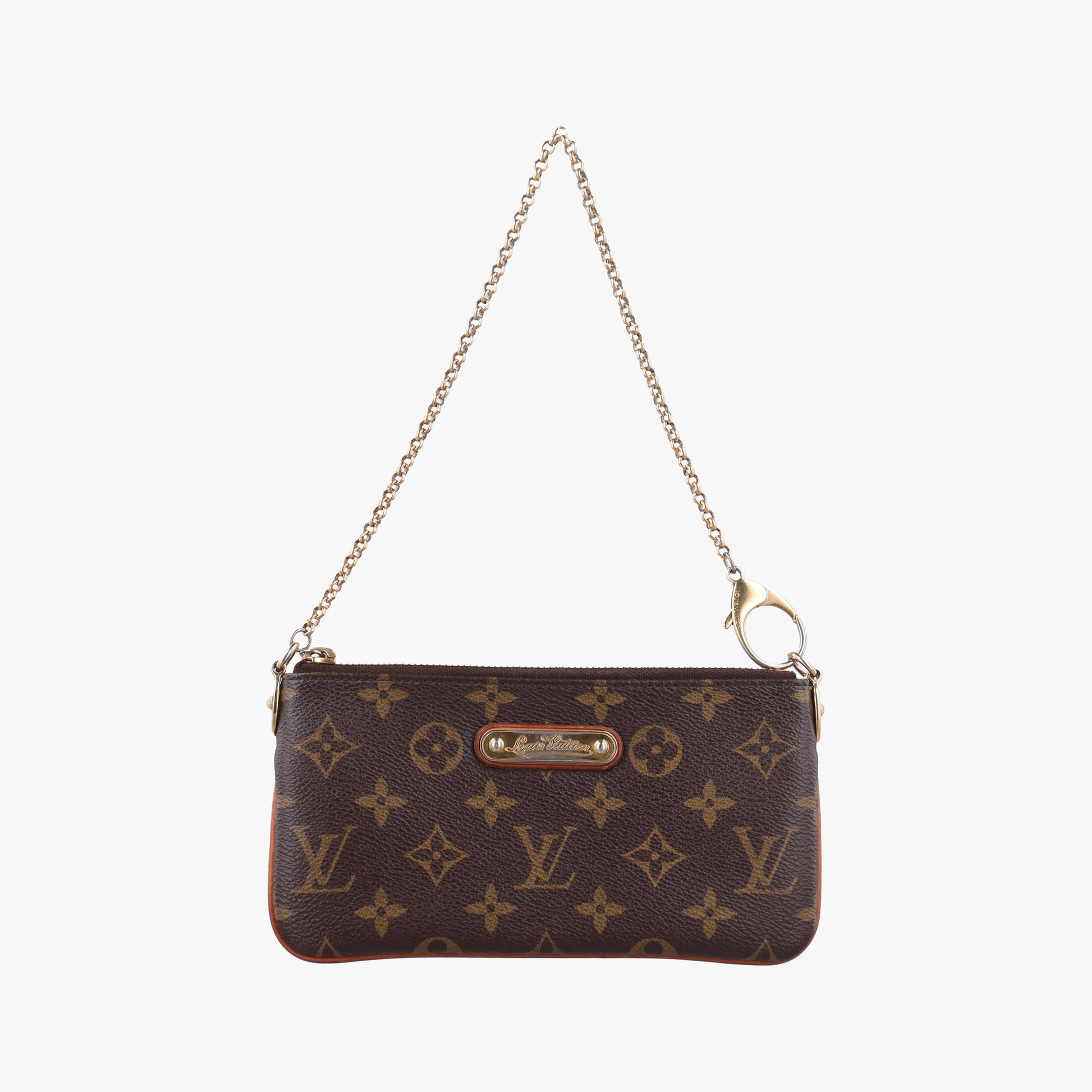 Pochette Mila MM brown Monogram Canvas M60094 AA1190ポシェット ミラ MM モノグラム/ブラウン モノグラムキャンバス M60094 AA1190