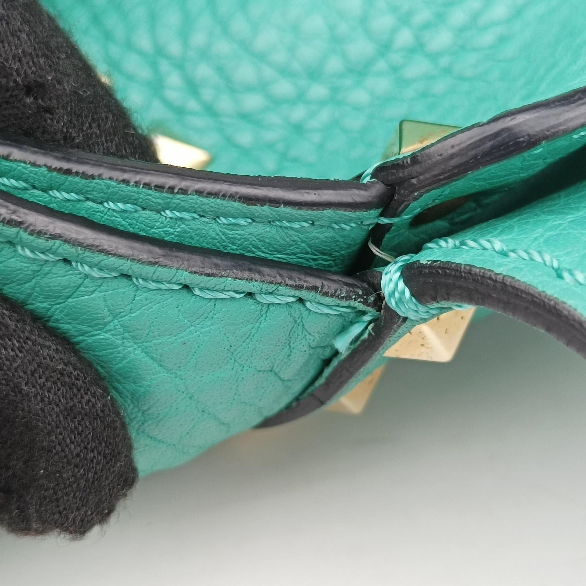 Rockstud BlueGreen Leather BS-G037VSF3ロックスタッズ ブルーグリーン レザー BS-G037VSF3