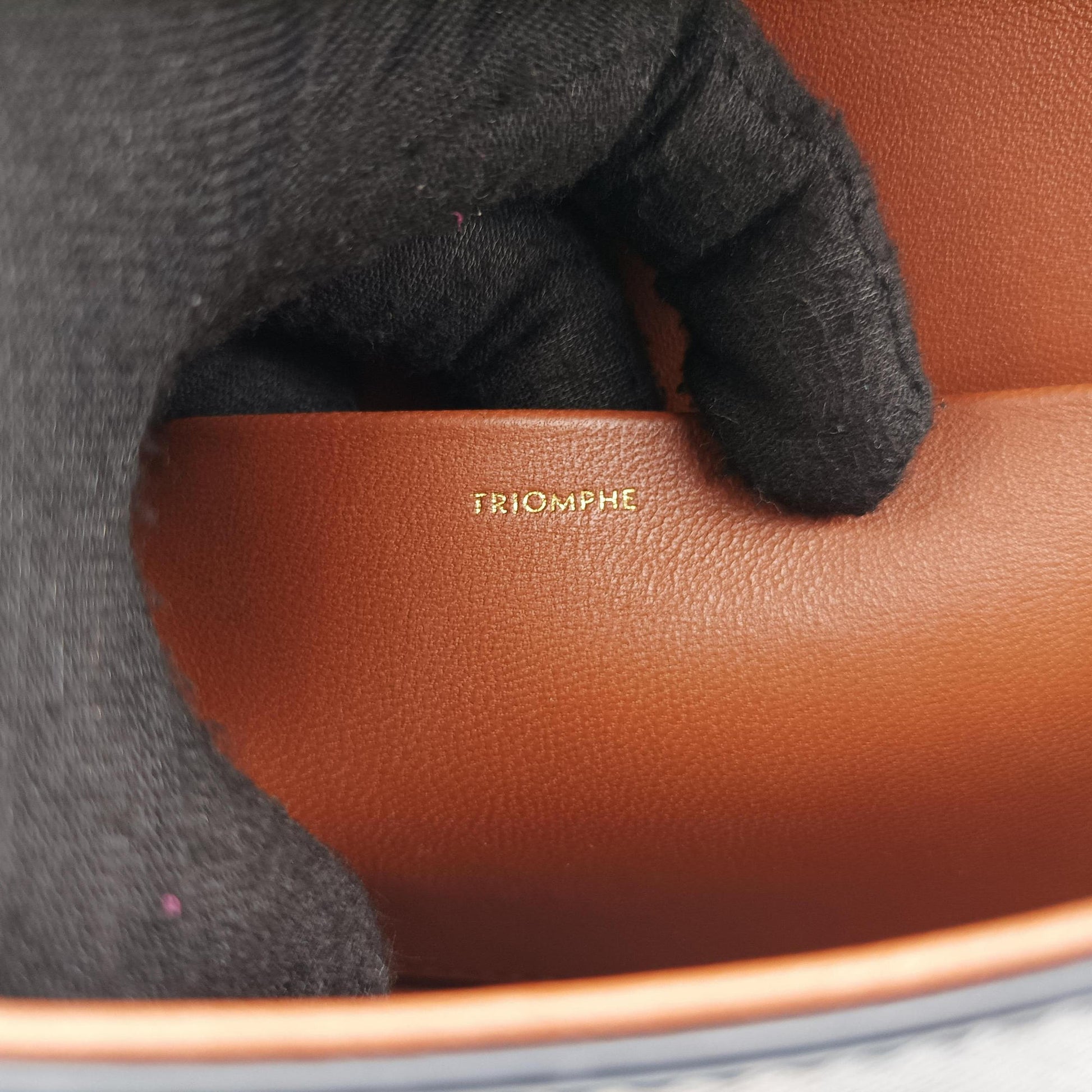 Claude Triomphe Brown PVC coated canvas W-CU-2251クロード トリオンフ ブラウン PVCコーティングキャンバス W-CU-2251