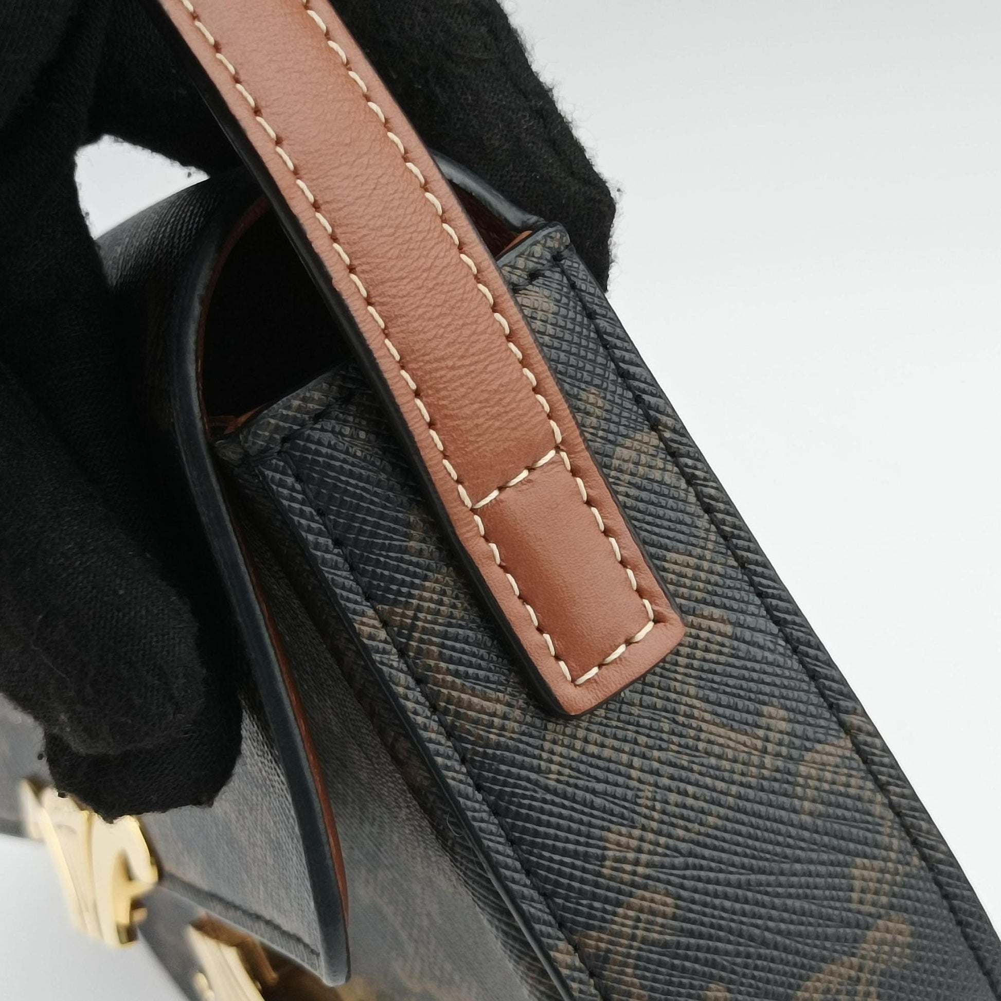 Claude Triomphe Brown PVC coated canvas W-CU-2251クロード トリオンフ ブラウン PVCコーティングキャンバス W-CU-2251